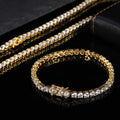Wholesale Prices Moissanite Diamond Tennis Chain 3mm Fine Jewelry Bracelet Necklace Women Custom Iced Out