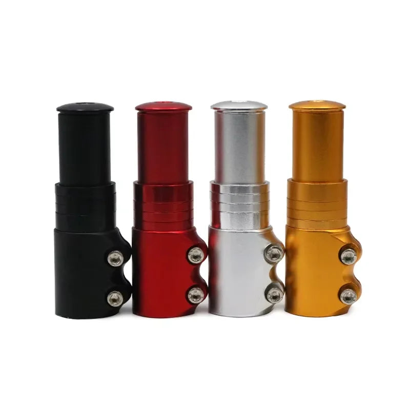 RIDERACE Bicycle Aluminum Alloy Riser Stem MTB Mountain Bike Extender Fork Stem Adapter MTB Cycling Hidden Hightness Parts Tool