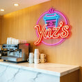 Personalized Manufacturer Professional Custom Led Neon Sign Acrylic Neon Sign Wall Neon Sign Custom Logo  for Store Coffee