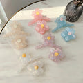New Arrival Fashion Flower Hair Claw Girls Acetate Hair Clip Claw