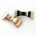 Deepeel RM040 DIY Leather Craft Bag Hardware Accessories Bowknot Shoes Buckle Bags Decorative Tag Buckles