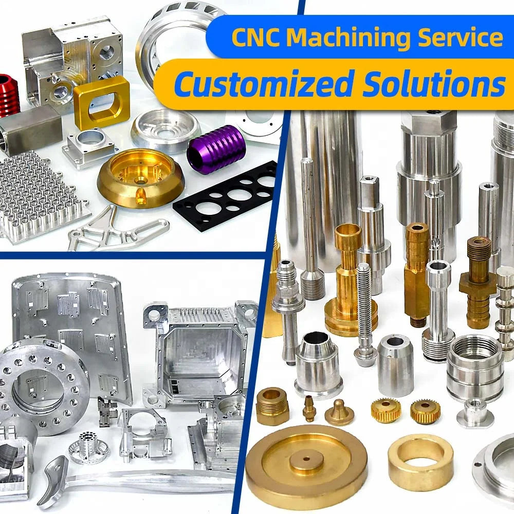 Custom China CNC Precision Milling Machining Service 3/4/5 Axis Mechanical Milling Parts CNC Machined Milling Components