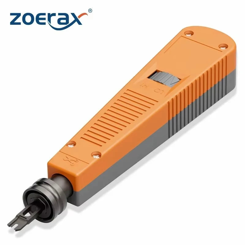 ZOREAX 110 Industrial Grade Cable Matters Punch Tool Network Keystone Tools Twist Lock Sockets for Cat7 Cat6AC Cat6 Cat5e Cat5