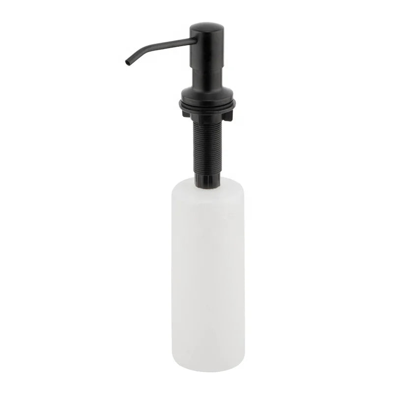 China Manufactory Double Chrome Metal Liquid Hand Soap Dispenser for Kitchen Sink Home Office or Hotel Use