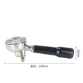 58mm Eco-Friendly Double Output Portafilter Stocked Coffee Machine Handle with High Visibility Portafilter