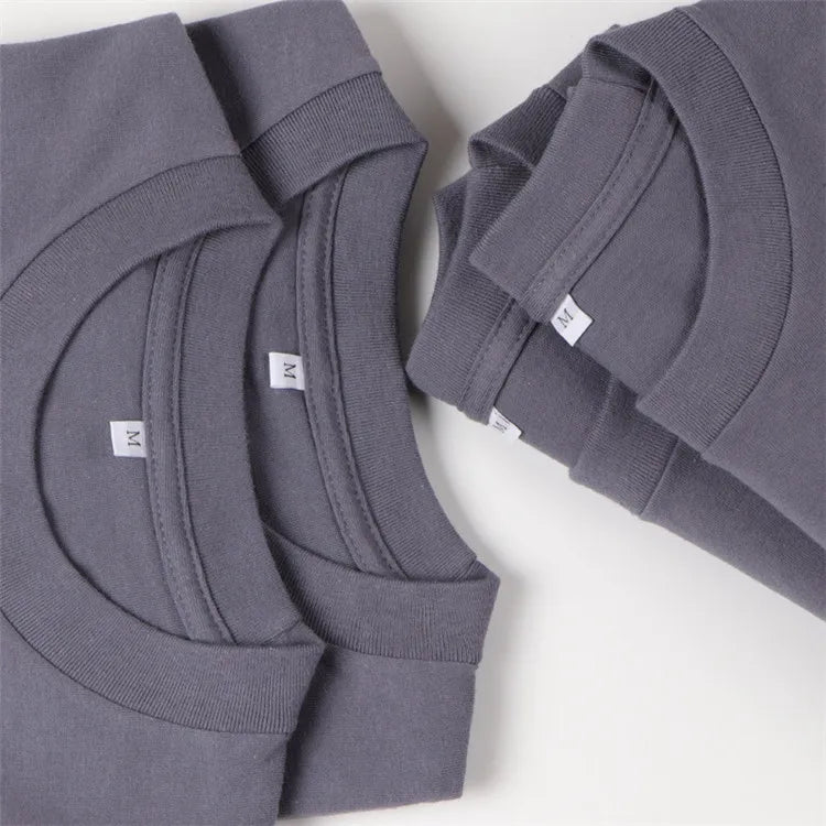 100% Cotton 230 Gsm Plain Blank Men T Shirt T-shirt Short Sleeve Casual Tee Men's T-Shirts