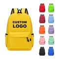 Custom Unisex School Backpack Waterproof Bookbags for Boys Girls Zipper Closure Customizable School Bag for Kids