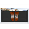Villa Paint Main Gate Design Grey Colors Car Main Entrance Gate Driveway Gates Aluminium House Prices