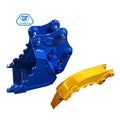 Excavator bucket thumb with  teeth pin  for Wood Stone