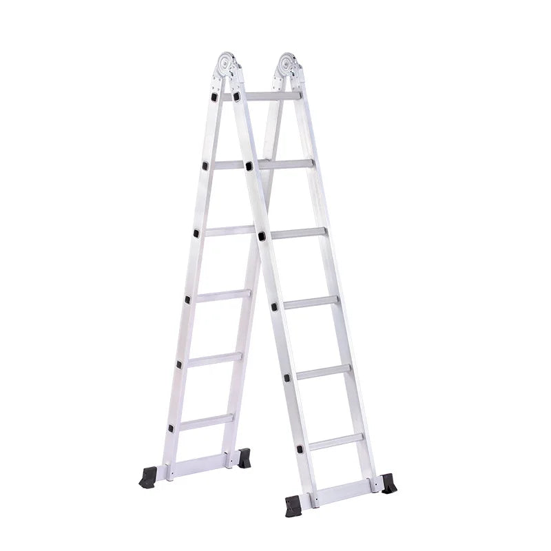 Aluminum Alloy Modern Telescopic Foldable Industrial Ladder Multifunctional 150kg Load Capacity Office Use