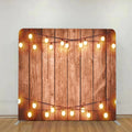 Custom 8FT*8FT Black Tension Pillow Case Professional Custom Backdrop for Baby Shower Events Modern Detachable