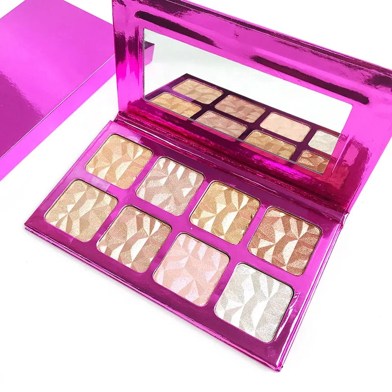 High Pigment Custom Your Own Brand Bronzer Highlight Pressed Powder Loose Powder Highlighter