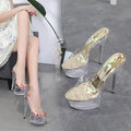 Hot Selling Stripper Heels High Quality Shoes Summer Pole Dance Wear Luxury Shoes Women Stiletto Heels slippers for Women