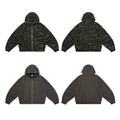 Wholesale Heavyweight Solid Color Cotton 500 GSM Hoodie Camo Hoodie Sweatshirt Custom Cropped Boxy Double Layer Hoodie