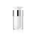 15ml White Double-Layer Vacuum Emulsion Plastic Bottle Multi-Functional Essence Storage Container Practical Bottles