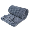 Fluffy Plush Cozy Solid Blanket Soft Flannel Fleece Blanket Lightweight Throw Blanket for Couch and Bed for All Seasons