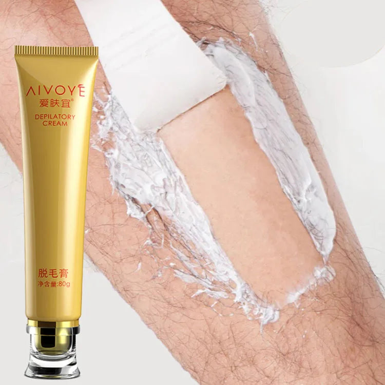 Hot Selling Quick Fast Effect New Fomula Underarm Body Soft Permanent Hair Removal Cream Depilatory Cream