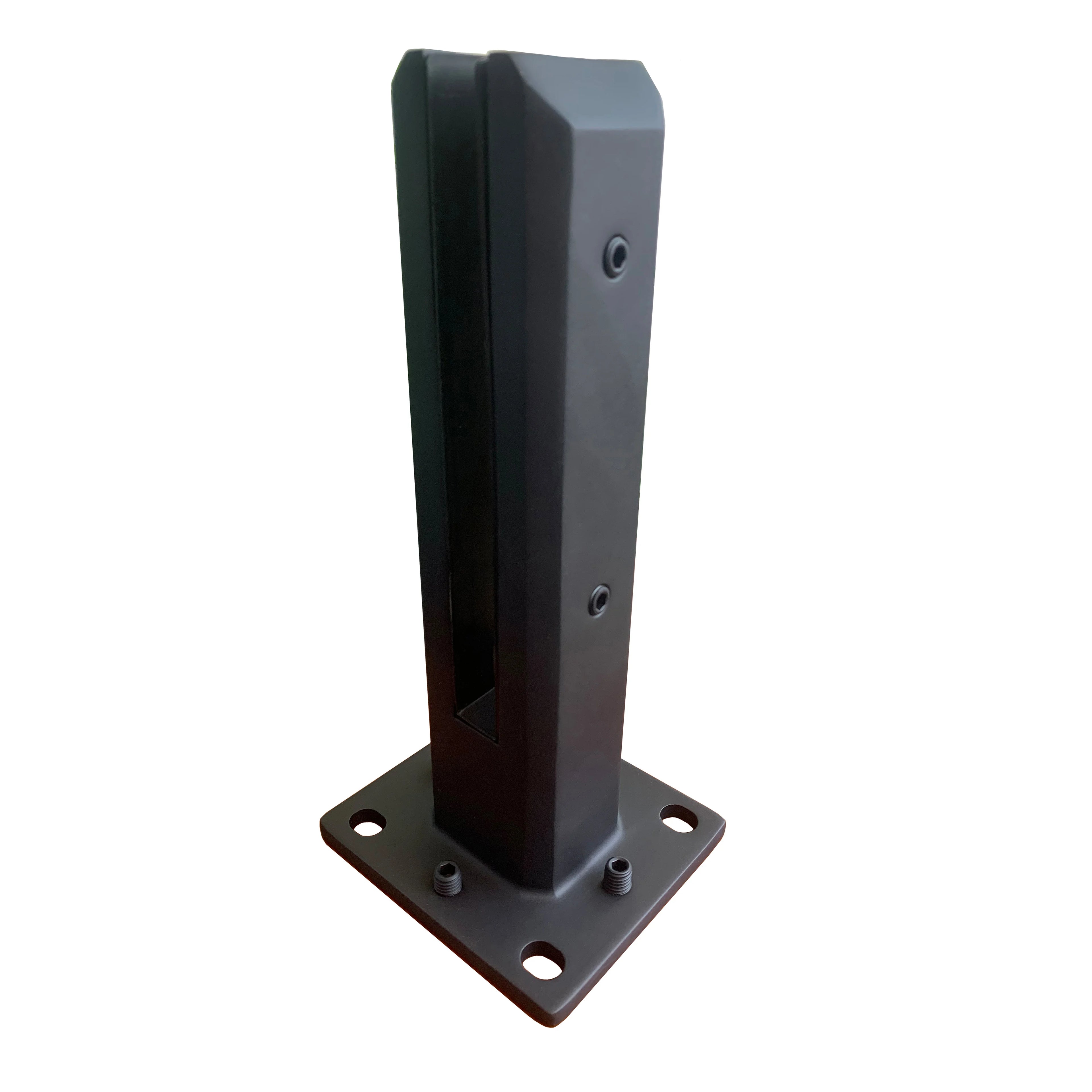 Condibe Pool Fence Matt Black Adjustable Glass Railing Spigot