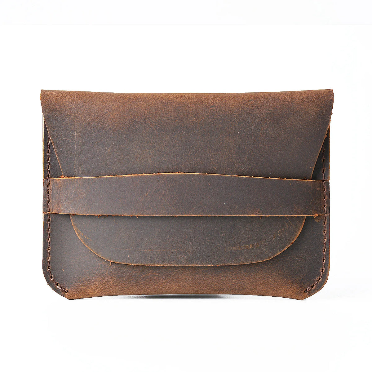 2024 Custom Top-Grade Leather Card Holder Slim Wallet and Change Purse Refined Travel Essential Credit Card Protector MegaBDM