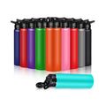 AI-MICH Insulated New Custom Water Bottle Straight Unisex Sports Stainless Steel With Storage Rubber Bottom Water Bottle