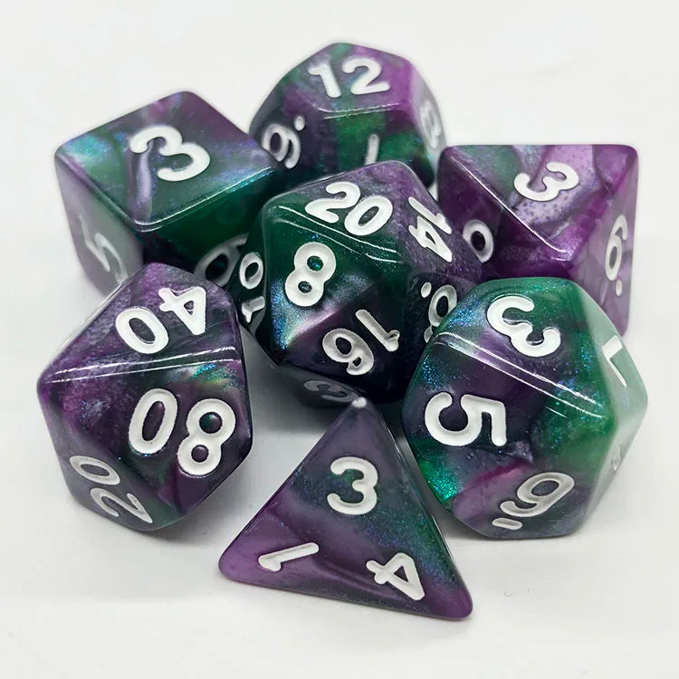 Wholesale 16mm and 20mm Bulk Polyhedral Dice Set for Dungeons and Dragons Resin Acrylic Plastic Material