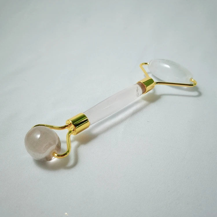 2025 Original Factory clear Quartz Jade Roller Quality pink Natural