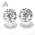 Wholesale Price Holycome VVS1 Certificate Synthetic Stone Plum Blossom Cut Round D White Color Diamond Jewelry Moissanite