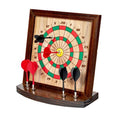 Adult Mini Desktop Wood Dartboard Game with Safety Features Custom Logo Option Durable Design for Entertainment