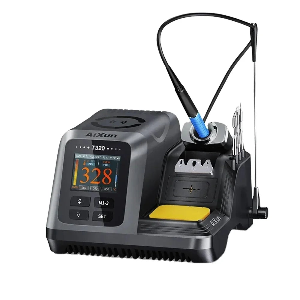 JC AIXUN T320 200W Digital Soldering Station With T210 T245 Handle Tips Iron for Phone Repair Tools Electric Solder Iron