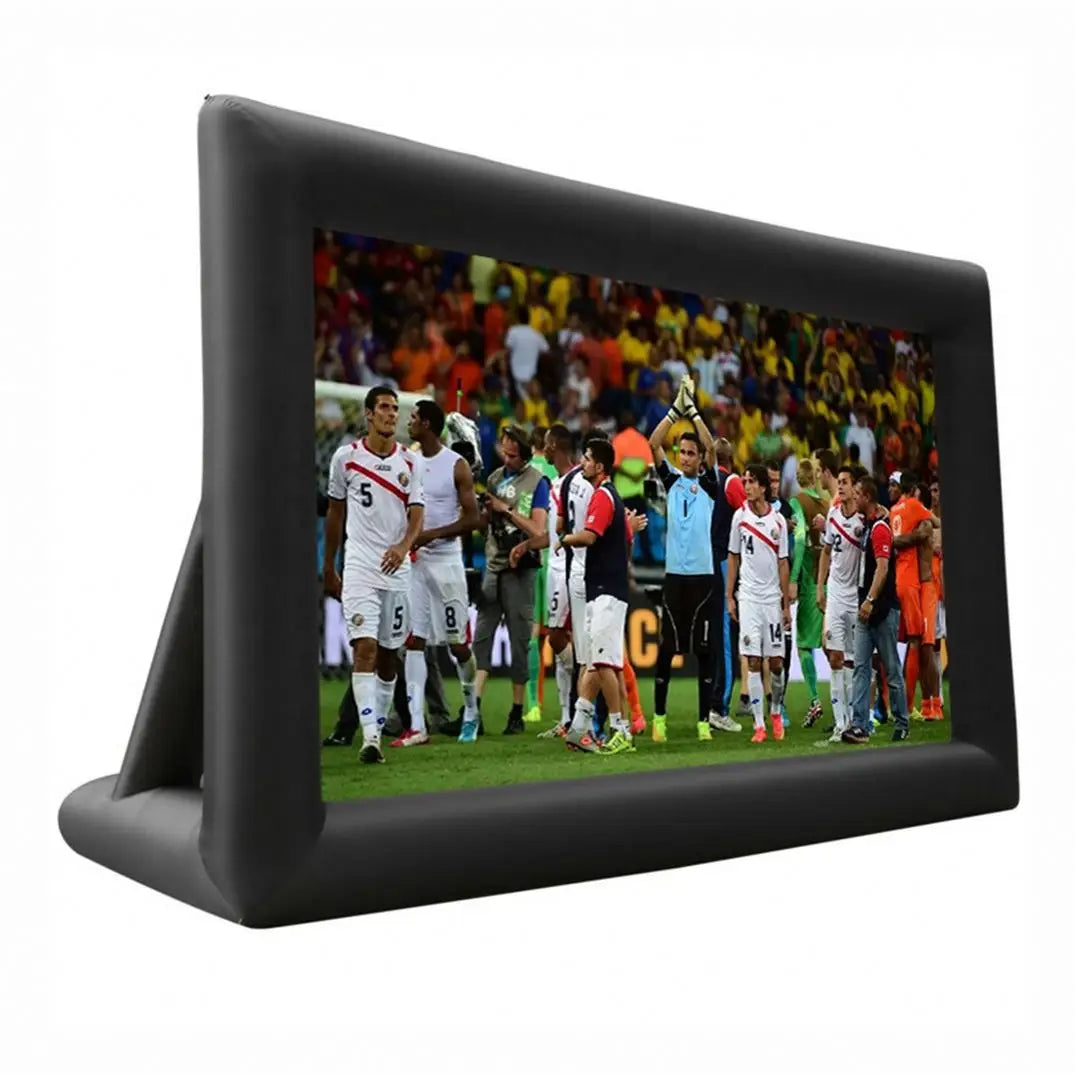 Hot Sale 14Ft Inflatable Projector Screen Pvc Inflatable Movie Screen Outdoor For Theater Rear Screen Movie Inflatable