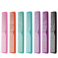 Wholesale Hot Selling Multi Color High Temperature Anti-Static Hairdressing Hair Straightening Plastic Comb Barber Comb