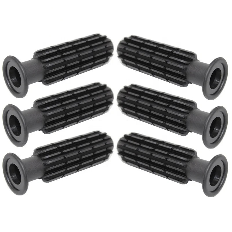 4 FT Indoor Plastic Foosball Table Handles Grips with Non-Slip Feature for 12.7mm Hole Soccer Rods Accessories