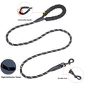 Wholesale New Multi-Color Reflective Dog Leash Medium Large Dog Walking Harness Solid Polyester Unique Pattern for Canine Use