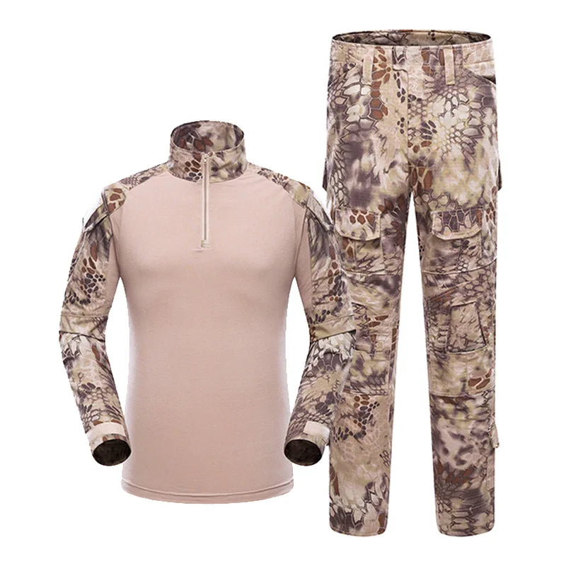 G3 Frog Tactical Suit Pack Shirt Outdoor Camouflage Hunting Pants Polar Fleece Hunting Jacket