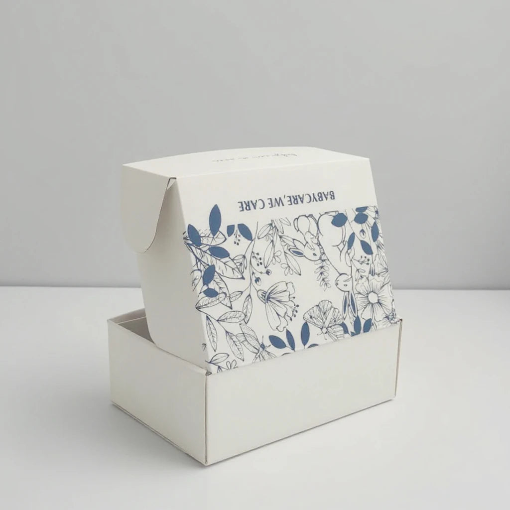 Sustainable & Recyclable Wholesale Custom Printing White Shipping Box Recycled Custom Shipping Packaging  Underwear Boxes