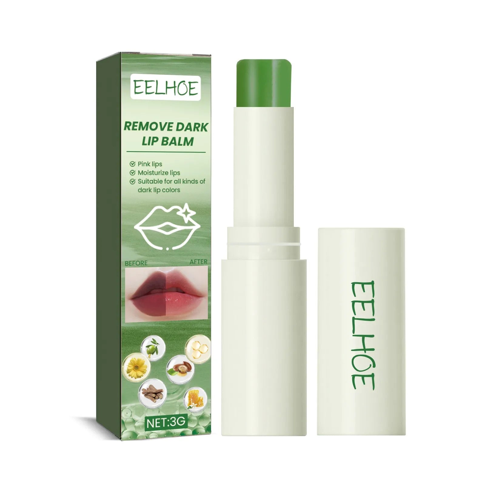 Hot Selling Eelhoe Remove Lip Dark Moisturizing Nourishing Pink Lips Natural Ingredients Lip Balm