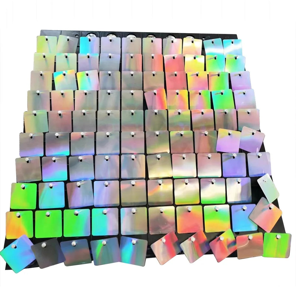 2026 Hot Sale 3D Sequin Shimmer Wall for  Event