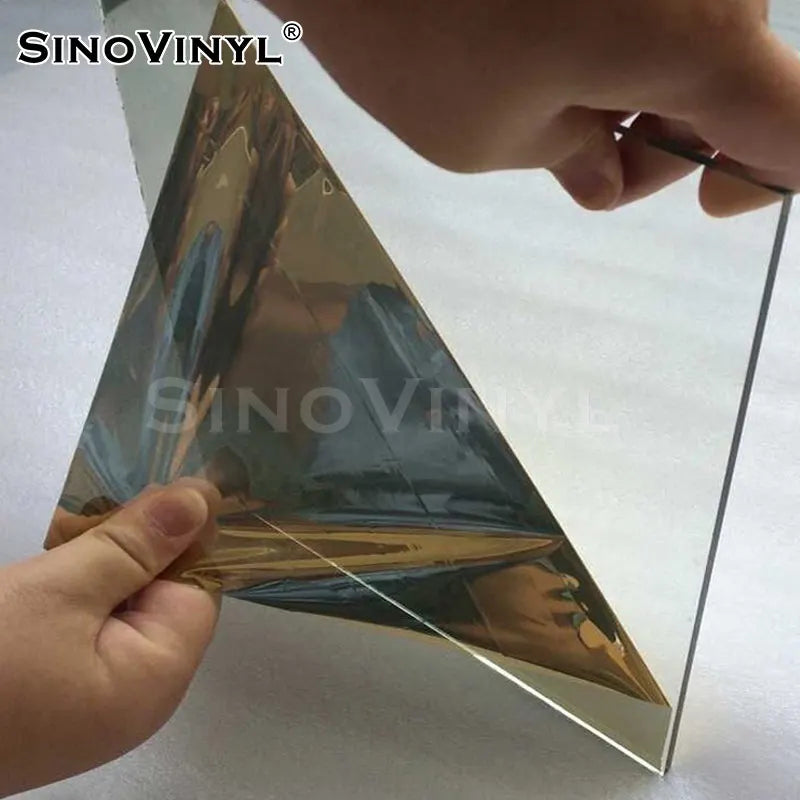 SINOVINYL Window Film Supply Mirror Silver Window Glass Film Office Solar Film