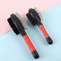 Double-sided Pet Hair Cleaning Brush Dog Cat Massage Grooming Comb Knots Mats & Loose Hair Removal Dog Cat Brushes