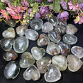 Wholesale Phantom Quartz Healing Stones Crystal Garden Quartz Heart  for Decoration