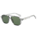 Superhot Eyewear 37561 Fashion 2024 Retro Double Pilot Square Shades Sunglasses