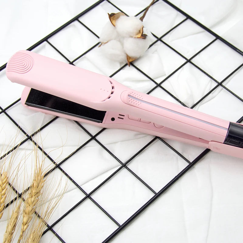 Flat Iron Titanium Private Gift Box Hair Straightening Straightener Ceramic Customize 1.25 Inch Infrared Hair Straighteners