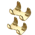 Customised Metal Rope Clips Dog Brass Rope Clamp Metal Stamping Steel Clamps Double Rope Clip