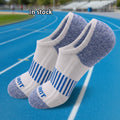Men's Low-Top Sweat-Absorbent Running Socks Wholesales Invisible Thickened Breathable Ankle High Digital Printing for Autumn