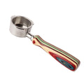 Eco-Friendly Stainless Steel Coffee 51mm 3ears Bottomless Coffee Portafilter with Wood Handle