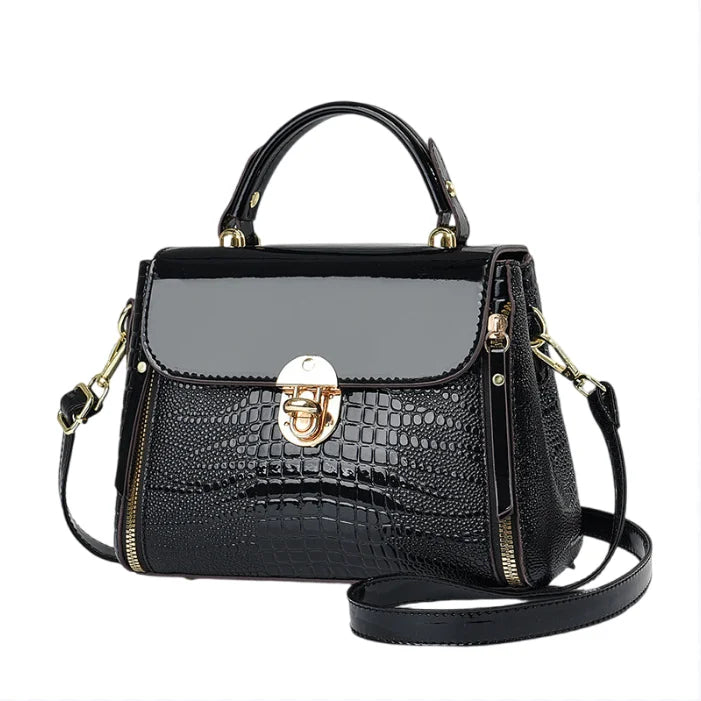 Western New Crocodile Pattern High-Capacity Fashion Trend Luxury Handbags Shoulder Bag Women's Messenger Bags