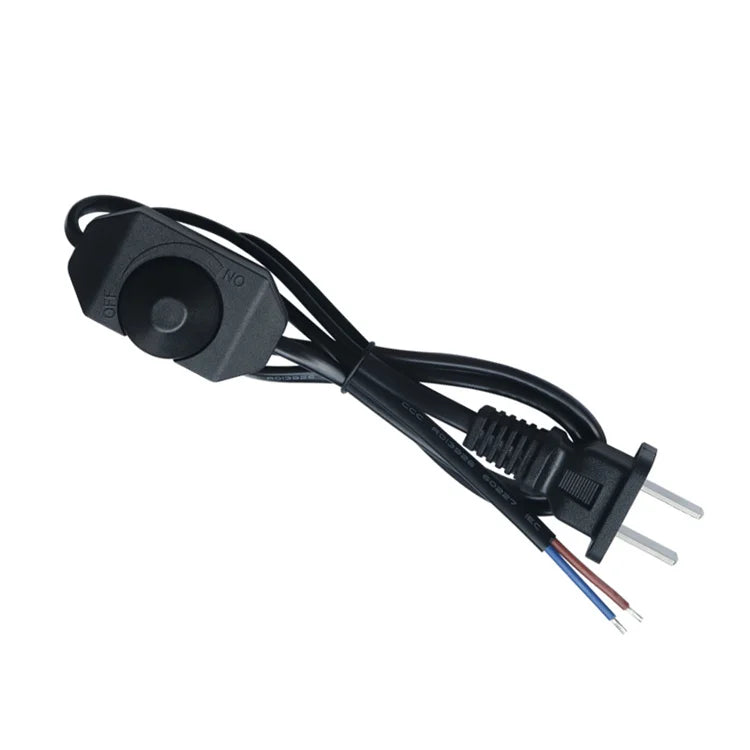 E14 301 Dimmer Switch Line US EU Plug Light Wire Bulb E27 Black Lamp Holder 303 Switch Cord Lamp Accessories for Chandelier