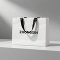 Custom Eco Luxury Brown Kraft Paper Cotton Packaging Handmade Personalized Gift Bag Clothing Food Shopping Eco-Friendly