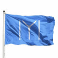 High Quality Custom Any Size Flying Hanging Kayi Flag Hot Selling Waterproof Adjustable Fiberglass Flagpole Cheap Price Campaign