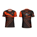 Roadstar 100% Polyester Sublimation Printed Quick Dry Men event  t shirts